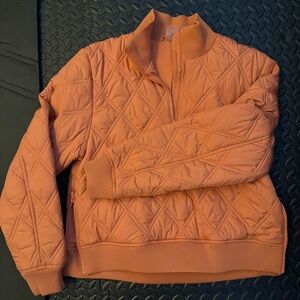 CALIA by Carrie Underwood Peach/Orange color Bomber Jacket